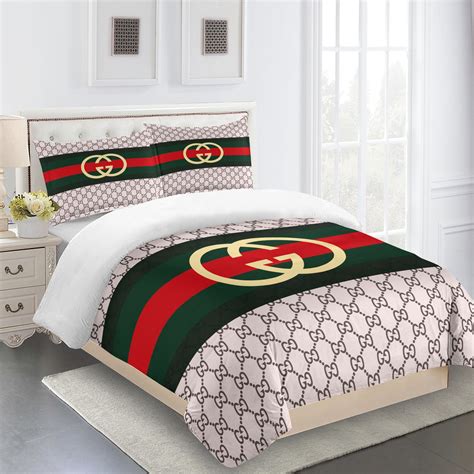 gold gucci comfortoer|rosamiss Gucci bed set.